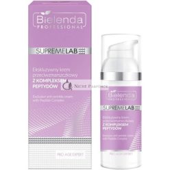   Bielenda Professional Supremelab Pro Age Expert Exkluzív Ránctalanító Krém, Peptid Komplex, 50ml