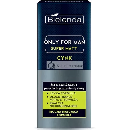 Feuchtigkeitsspendendes Anti-Shine Super Mat Gesichts-Gel für Männer