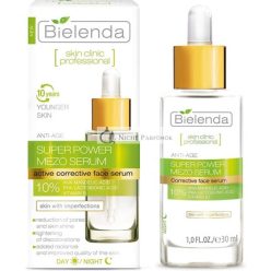  Bielenda Bőrklinika Arc Szérum Ráncok Csökkentésére és Bőrtónus Kiegyenlítésére 30ml - Detoxifikáló