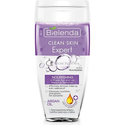 Bielenda Clean Skin Expert Nährender 2-Phasen Augen- und Lippen-Make-Up Entferner