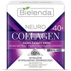   Bielenda Neuro Kollagén Hidratáló Ránctalanító Krém Koncentrátum 40+ Nappali Éjszakai, 50ml