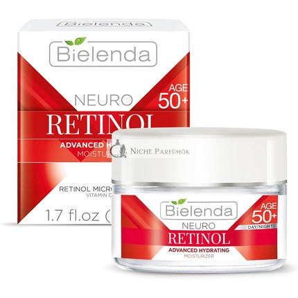 Bielenda Neuro Retinol Fortschrittliche Feuchtigkeitscreme 50+, 50ml