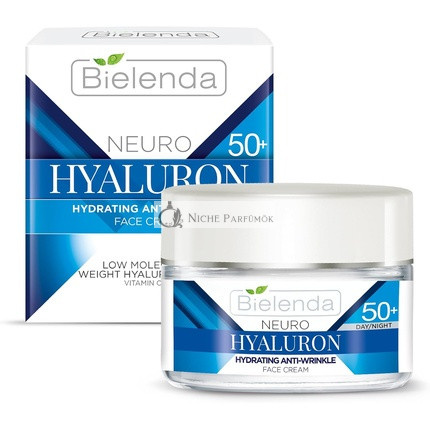 Bielenda Neuro Hyaluron 50+ Feuchtigkeitsspendende Anti-Aging-Creme mit Hyaluronsäure