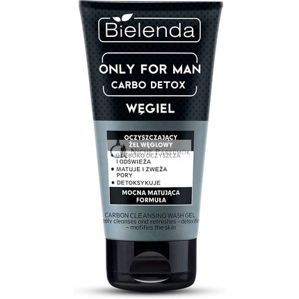 BIELENDA Carbo Detox Aktivkohle Reinigungswaschgel für Männer 150ml