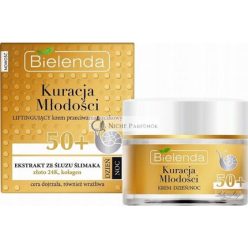   Bielenda Jugendbehandlung Feuchtigkeitsspendende Anti-Aging-Creme Schneckenschleim 50+ 50ml