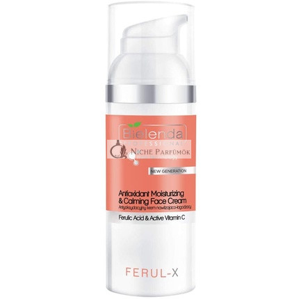 Bielenda Professional Ferul-X Antioxidative Feuchtigkeitsspendende und Beruhigende Gesichtscreme, 50ml