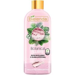   Bielenda Botanikai Agyag Vegan Micellás Sminklemosó Rózsaszín Agyaggal Száraz és Dehidratált Bőrre, 500 ml