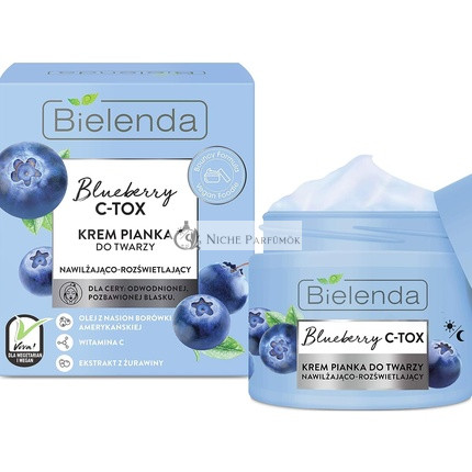 Blaubeer C-Tox Feuchtigkeitsspendende und Aufhellende Creme, 40g