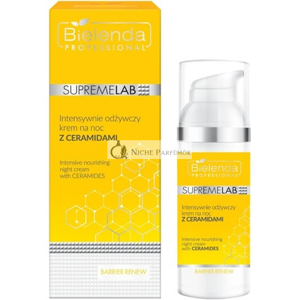 BIELENDA PROFESSIONAL SupremeLab Barrier Renew Intensive Nachtcreme mit Ceramiden, 50ml