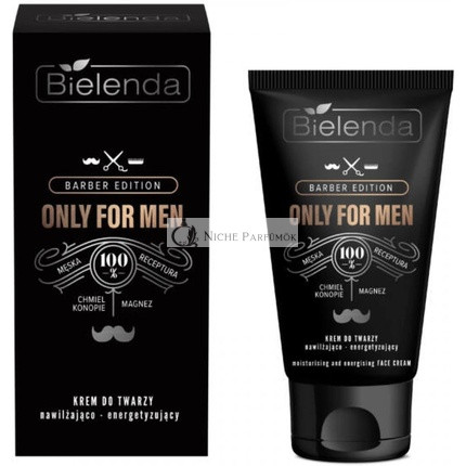 Bielenda Barber Edition Csak Férfiaknak Hidratáló és Energizáló Arckrém 50ml
