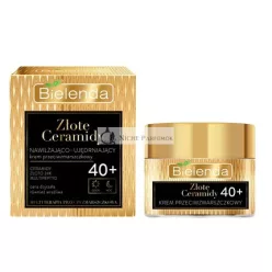   GOLD CERAMIDY Feuchtigkeitsspendende Anti-Aging-Creme 40+ Tag/Nacht 50ml