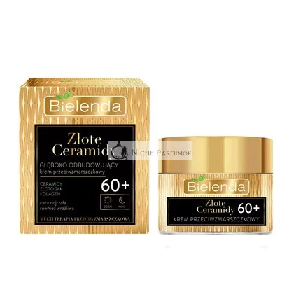 Gold Ceramidy Tiefen Anti-Aging Creme 60+, 50ml