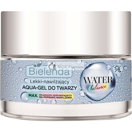 Bielenda Wasser Balance Leicht Feuchtigkeitsspendendes Aqua Gel für das Gesicht, 50g