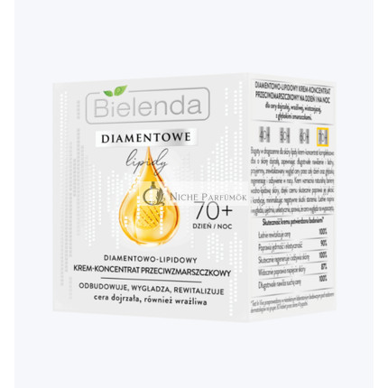 Bielenda Diamond Lipid 70+ Ránctalanító Krém Koncentrátum Simító és Revitalizáló