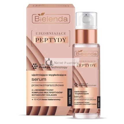 Bielenda Festigende Peptide Festigende Glättende Anti-Aging Serum für Tag und Nacht