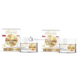   Bielenda CHRONO AGE 24H Ránctalanító Nappali vagy Éjszakai Arckrém 40+, 50ml