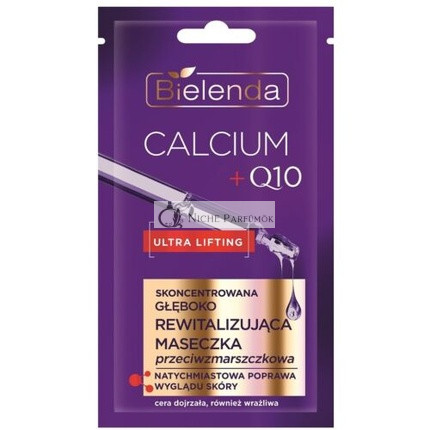 Kalcium + Q10 Koncentrált Mély Revitalizáló Arcmaska