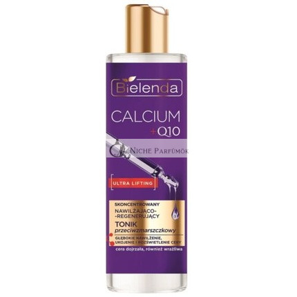 Kalcium + Q10 Koncentrált Hidratáló- Regeneráló Tonik, 200 ml