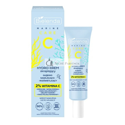 Bielenda Marine Care C Tiefenfeuchtigkeit und Aufhellende Creme, 50ml