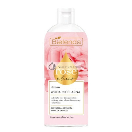 Bielenda Rosen-Mizellenwasser Make-Up Entferner für Alle Hauttypen, Royal Rose Elixier
