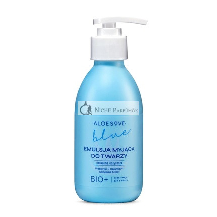 ALOESOVE Gesichtsreinigungsemulsion, 190ml, Vegane Feuchtigkeit, Sanfte Reinigung für trockene und empfindliche Haut