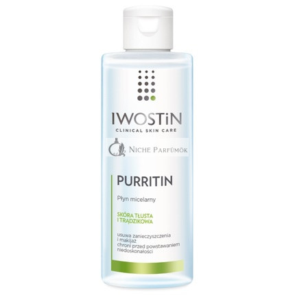 Iwostin Micellás Tisztító Víz - Minden Bőrtípus Sminklemosó, 215ml