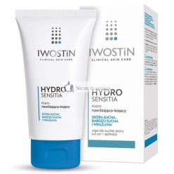   Iwostin Hydro Sensitia Hidratáló Nyugtató Krém Az Arcra - Száraz és Érzékeny Bőrre, 150ml