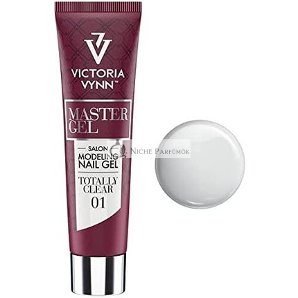 Victoria Vynn Master Gel UV LED Modellező Akril Builder 60g 01 Totálisan Átlátszó