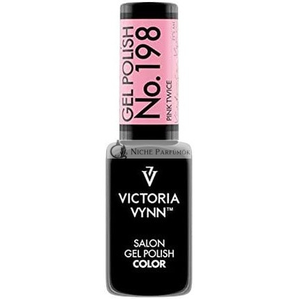 Victoria Vynn UV Led Gél Nagellack Farbe Pastell Hybrid Maniküre Soak Off 8ml Rosa Zweimal 198