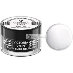   Victoria Vynn Build Gel UV/LED Hideg Fehér Francia 50ml, 12 db-os csomag