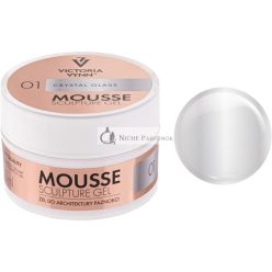   Victoria Vynn Mousse Sculpture Gel 50ml Thixotrop Gél Kristály Üveg 01