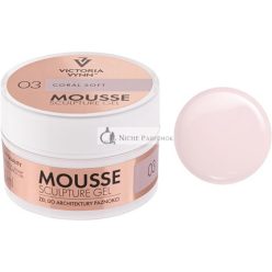   Victoria Vynn Mousse Sculpture Gel, Új Thixotropikus Gél, Új Korall Puha 03, 50ml