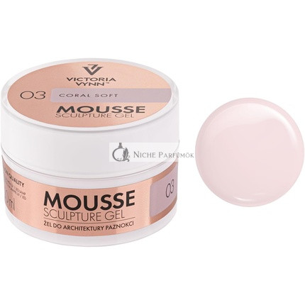 Victoria Vynn Mousse Sculpture Gel, Új Thixotropikus Gél, Új Korall Puha 03, 50ml