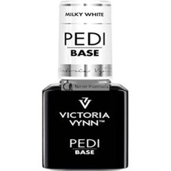   Victoria Vynn Pedi Base UV Led hibrid zselés körömlakk ÚJ NAGY MÉRET Tejfehér 15ml