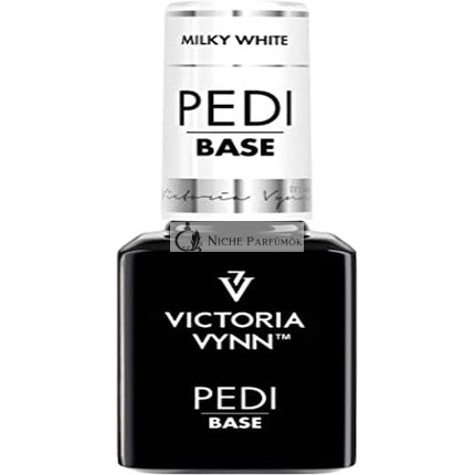 Victoria Vynn Pedi Base UV Led hibrid zselés körömlakk ÚJ NAGY MÉRET Tejfehér 15ml