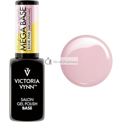 Victoria Vynn Mega Base Blink Pink Hosszú Körmök UV LED Hibrid Zselé Lakk 8ml