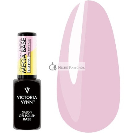 Victoria Vynn Mega Base Lily Pink Tartós & Hosszú Körmök UV Led Hibrid Gél Lakk 8ml Rózsaszín