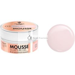   Victoria Vynn Thixotrop Mousse Sculpture Gel Körömépítő 15ml 03 Korall Puhán