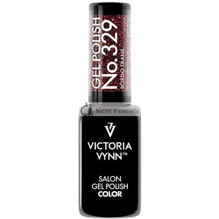 Victoria Vynn Gél Lakk Szín 329 Bordó Trans UV/LED Leoldható 8ml