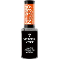   Victoria Vynn Zselés Körömlakk Szín 339 Psycho Narancs UV/LED Leoldható, 8ml