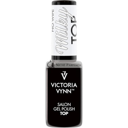 Victoria Vynn Gel Lakk Tejfehér Top No Wipe UV Led Gel Lakk Top 8ml