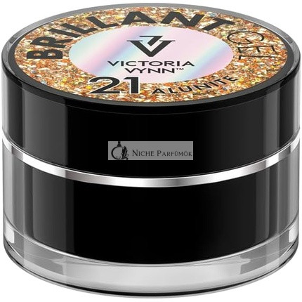 Victoria Vynn Brilliant Gel Nagellack Nagelkunst Dekoration Glitter Sparkle UV LED 5g 21 Alunite