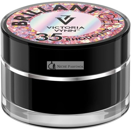 Victoria Vynn Csillogó Zselés Körömlakk Nail Art Dekoráció Glitter Sparkle UV LED 5g 35 Rhodonite