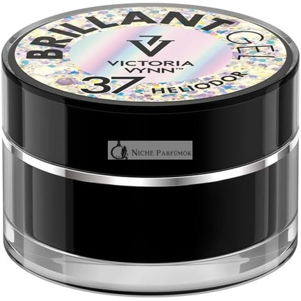 Victoria Vynn Brilliant Zselés Körömlakk Díszítés Csillogás UV LED, 5g 37 Heliodor