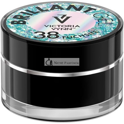 Victoria Vynn Brilliant Gel Polish Nagelkunst Dekoration Glitzer Sparkle UV LED 5g 38 Fuchsit