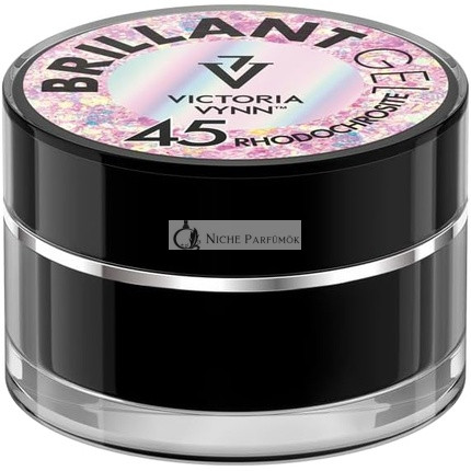 Victoria Vynn Brilliant Gel Nagellack Nail Art Dekoration Glitter Sparkle UV LED, 5g, 45 Rhodochrosite