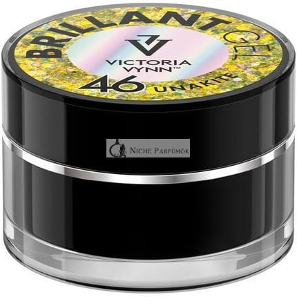 Victoria Vynn Brilliant Gel Polish Nagelkunst Dekoration Glitter Sparkle UV LED, 5g, 46 Unakite