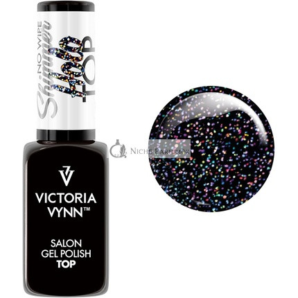 Victoria Vynn Gel Lakk Top SHIMMER No Wipe UV LED Top Holo 8ml