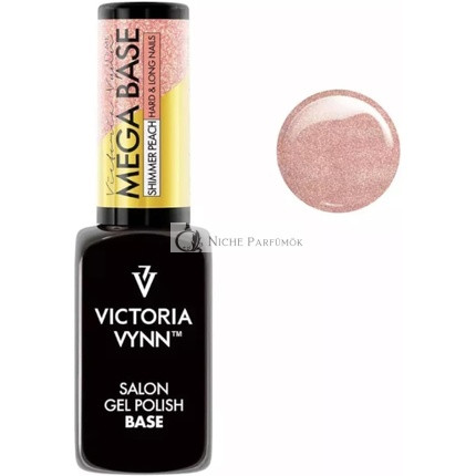 Victoria Vynn Hardi Mega Base UV Led Hybrid Gel Lakk SHIMMER PEACH, 8ml