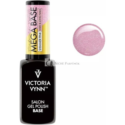 Victoria Vynn Hardi Mega Base UV Led Hybrid Gel Lakk Körmök SHIMMER PINK, 8ml